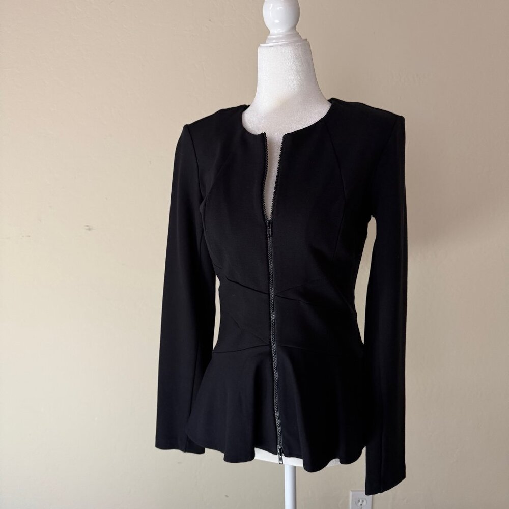 Cabi Crisscross Peplum Ponte Knit Blazer - Never Worn